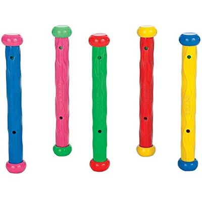 Intex Summer Fun Swimming Pool Dive Sticks 55504 Intex Summer Fun Swimming Pool Dive Sticks 55504