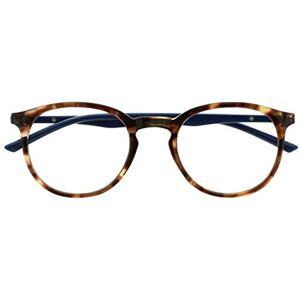 OPULIZE MET Blue Light Blocking Reading Glasses for Women Men, Slim Round Frame with Scratch Resistant and Spring Hinges, Computer Glasses with Anti-Reflective, Brown +1 (Pack of 1) OPULIZE MET Blue Light Blocking Reading Glasses for Women Men, Slim Round Frame with Scratch Resistant and Spring Hinges, Computer Glasses with Anti-Reflective, Brown +1 (Pack of 1)