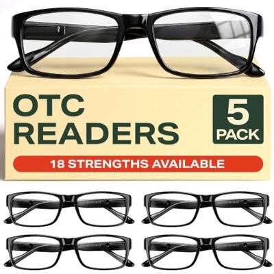 Gaoye 5 pack Reading Glasses Men/Women, Eyeglasses, Blue Light Readers for Men/Women, Computer Eye Glasses, Cheaters Gaoye 5 pack Reading Glasses Men/Women, Eyeglasses, Blue Light Readers for Men/Women, Computer Eye Glasses, Cheaters