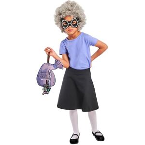 Rubies Official David Walliams Gangsta Granny Kids Accessory Set, One Size 4-9 Years Halloween Rubies Official David Walliams Gangsta Granny Kids Accessory Set, One Size 4-9 Years Halloween