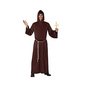 Atosa 39528 Costume Monk Man XL Brown-Carnival, Men