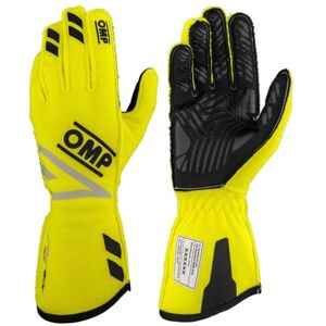 Ompracing Omp One Evo Fx Gloves FIA 8856-2018, Fluo Yellow, Size L Ompracing Omp One Evo Fx Gloves FIA 8856-2018, Fluo Yellow, Size L