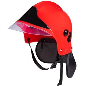 Boland 01411 Fire Engine Helmet, Red/Black, for Adults, Adjustable Size, with Visor, Costume, Carnival, Theme Party 1411 Boland 01411 Fire Engine Helmet, Red/Black, for Adults, Adjustable Size, with Visor, Costume, Carnival, Theme Party 1411