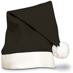 eBuyGB Pack of 10 Adults Unisex Festive Christmas Santa Hat (Black) eBuyGB Pack of 10 Adults Unisex Festive Christmas Santa Hat (Black)