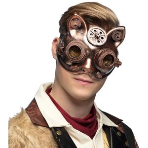 Boland 54576 Half Mask Steamcat Mask for Steampunk Fancy Dress Costumes, Accessories for Carnival or Theme Party Boland 54576 Half Mask Steamcat Mask for Steampunk Fancy Dress Costumes, Accessories for Carnival or Theme Party