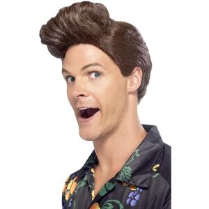 Smiffys Mens Nineties Detective Wig Brown One Size Smiffys Mens Nineties Detective Wig Brown One Size