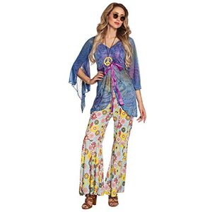 Boland Adult Flower Woman Costume with Trousers, Shirt and Necklace Set – Size 10/12 Boland Adult Flower Woman Costume with Trousers, Shirt and Necklace Set – Size 10/12