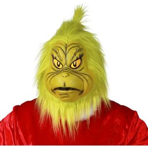 Chaks The Grinch™ Mask with Synthetic Hair, Green Christmas Mask for Adults, One-Size Halloween & Christmas Party Fancy Dress Accessory Chaks The Grinch™ Mask with Synthetic Hair, Green Christmas Mask for Adults, One-Size Halloween & Christmas Party Fancy Dress Accessory