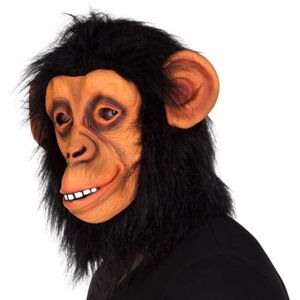 Boland 00142 Chimpanzee Head Mask Chimpanzee with Hair Unisex Adult Chimpanzee Boland 00142 Chimpanzee Head Mask Chimpanzee with Hair Unisex Adult Chimpanzee
