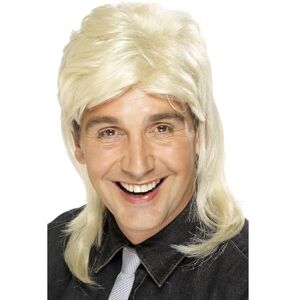 Smiffys Mens Mullet Wig (One Size) (Blonde) Smiffys Mens Mullet Wig (One Size) (Blonde)