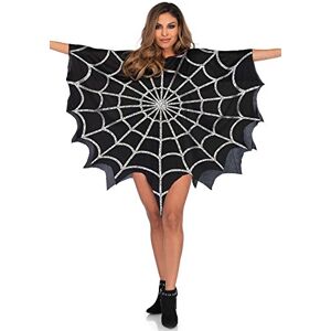 Leg Avenue 376222001 Glitter Web Poncho, Black Leg Avenue 376222001 Glitter Web Poncho, Black