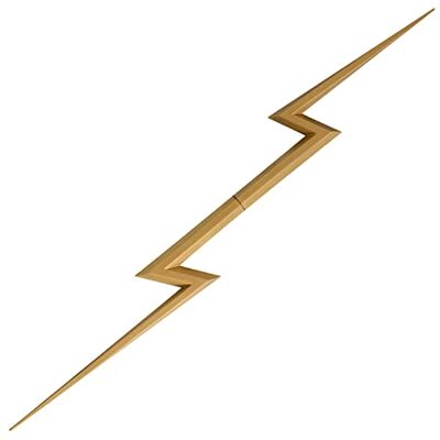 HugOutdoor 2022 New Movie Love and Thunder Zeus Lightning Weapon Halloween Cosplay Pu Props Masquerade Costume Accessories Yellow, Yellow HugOutdoor 2022 New Movie Love and Thunder Zeus Lightning Weapon Halloween Cosplay Pu Props Masquerade Costume Accessories Yellow, Yellow