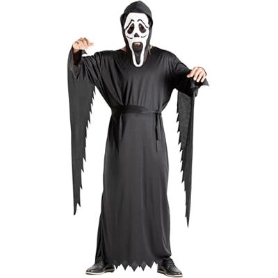 Ciao Ghostface Unisex Adult Fancy Dress Costume (One Size) Ciao Ghostface Unisex Adult Fancy Dress Costume (One Size)