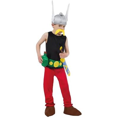 Chaks Asterix Kostüm Kinder, offizielle Asterix und Obelix Verkleidung, 9-teiliges Gallier Set für Karneval & Comic Con Chaks Asterix Kostüm Kinder, offizielle Asterix und Obelix Verkleidung, 9-teiliges Gallier Set für Karneval & Comic Con