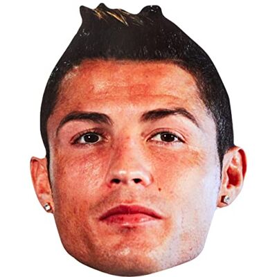STAR CUTOUTS SMP363 Cristiano Ronaldo 6 Pack Cardboard Face Masks – Football Costume Fancy Dress Fan Set STAR CUTOUTS SMP363 Cristiano Ronaldo 6 Pack Cardboard Face Masks – Football Costume Fancy Dress Fan Set