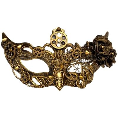 Boland 54575 Steampunk Mask for Adults, Face Mask, Costume Accessory, Accessories for Carnival and Theme Party Boland 54575 Steampunk Mask for Adults, Face Mask, Costume Accessory, Accessories for Carnival and Theme Party