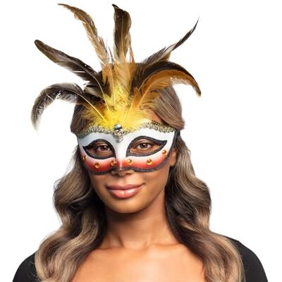 Boland 71986 Voodoo Wizard Eye Mask Skull Mask Accessory for Costumes, Carnival, Theme Party and Halloween Boland 71986 Voodoo Wizard Eye Mask Skull Mask Accessory for Costumes, Carnival, Theme Party and Halloween