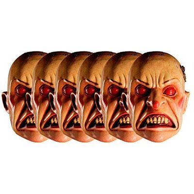 STAR CUTOUTS SMP106 Doctor Who Smiler 6 Pack Cardboard Face Masks – Sci-Fi Costume Fancy Dress Set STAR CUTOUTS SMP106 Doctor Who Smiler 6 Pack Cardboard Face Masks – Sci-Fi Costume Fancy Dress Set