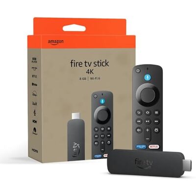 Amazon Certified Refurbished Fire TV Stick 4K, supports Wi-Fi 6, Dolby Vision/Atmos, HDR10+ Amazon Certified Refurbished Fire TV Stick 4K, supports Wi-Fi 6, Dolby Vision/Atmos, HDR10+