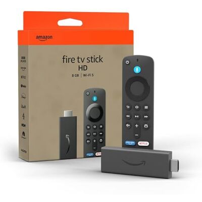 Amazon Certified Refurbished Fire TV Stick HD, free and live TV, Alexa Voice Remote, smart home controls, HD streaming Amazon Certified Refurbished Fire TV Stick HD, free and live TV, Alexa Voice Remote, smart home controls, HD streaming