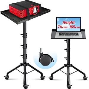 CAHAYA Projector Stand Floor Universal: Removable Stand Adjustable Height For Projectors with Wheels CAHAYA Projector Stand Floor Universal: Removable Stand Adjustable Height For Projectors with Wheels