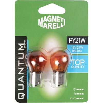 Quantum Energy Marelli Py21w 12v 21w Aracio lamp (2pcs) Quantum Energy Marelli Py21w 12v 21w Aracio lamp (2pcs)