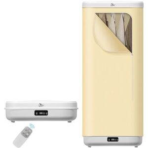 Uten Electric Portable Clothes Dryer, 1000W Detachable Clothes Dryer Indoor, 360° Dimensional Drying with Touchscreen, Remote Control for Travel, Camping, Hotel, Apartment, Dormitories, Holds 5KG Uten Electric Portable Clothes Dryer, 1000W Detachable Clothes Dryer Indoor, 360° Dimensional Drying with Touchscreen, Remote Control for Travel, Camping, Hotel, Apartment, Dormitories, Holds 5KG