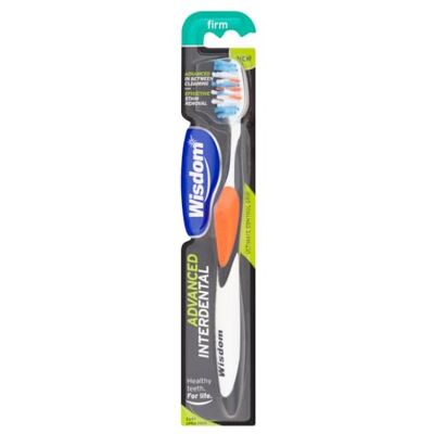 Wisdom Advanced Interdental Firm Toothbrush, Pack of 10 Wisdom Advanced Interdental Firm Toothbrush, Pack of 10