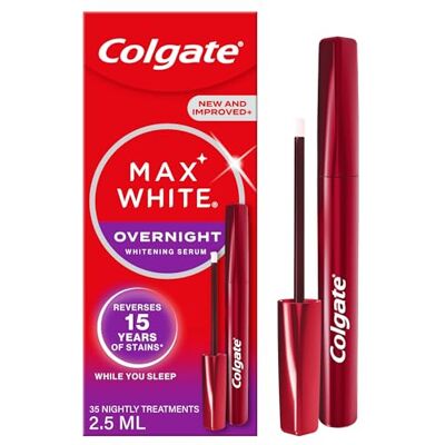 Colgate - Max White - Overnight Wand - Teeth Whitening Serum Colgate - Max White - Overnight Wand - Teeth Whitening Serum