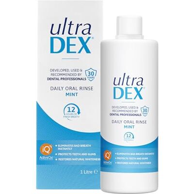 UltraDEX Daily Oral Rinse, Mint 1000ml UltraDEX Daily Oral Rinse, Mint 1000ml