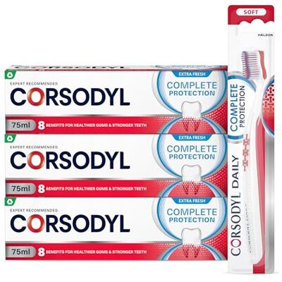 Corsodyl - Gum Care - Toothpaste and Toothbrush Multipack Corsodyl - Gum Care - Toothpaste and Toothbrush Multipack