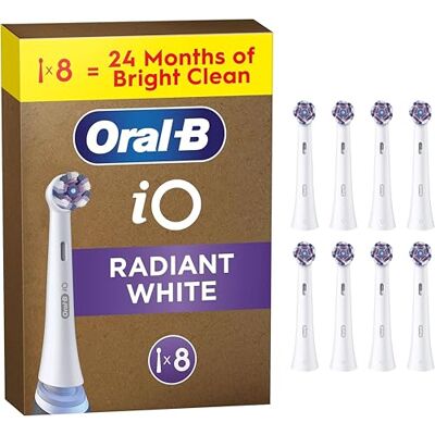 Oral-B iO White Toothbrush Head - Advanced Plaque Removal Oral-B iO White Toothbrush Head - Advanced Plaque Removal