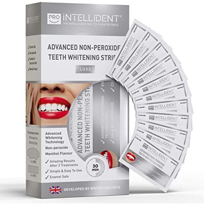 The Intelligent Health Pro Intellident Teeth Whitening Strips Teeth Whitening Kit for Oral Health Beauty & Self Care for a Radiant Smile 14 Sets The Intelligent Health Pro Intellident Teeth Whitening Strips Teeth Whitening Kit for Oral Health Beauty & Self Care for a Radiant Smile 14 Sets