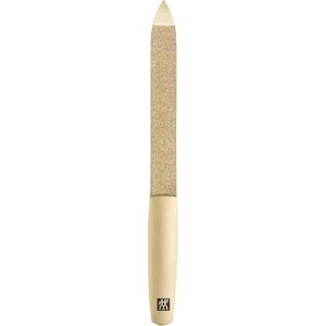 Zwilling Sapphire Nail File (coarse and fine Grained File Surfaces for Shortening and Shaping, Cleaning tip), Premium, Gold, 130 mm Zwilling Sapphire Nail File (coarse and fine Grained File Surfaces for Shortening and Shaping, Cleaning tip), Premium, Gold, 130 mm