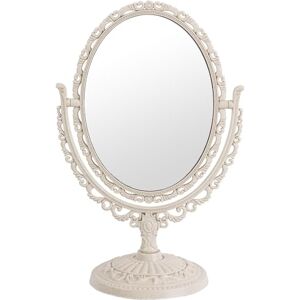 XPXKJ 7-Inch Oval Vintage Tabletop Vanity Makeup Mirror with 3X Magnification, Beige XPXKJ 7-Inch Oval Vintage Tabletop Vanity Makeup Mirror with 3X Magnification, Beige