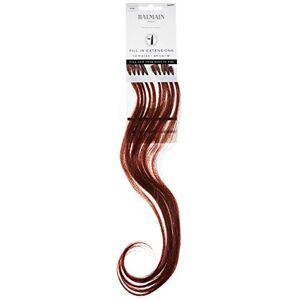 Balmain Fill-In Extensions Human Hair 10-Pieces, 45 cm Length, Number 5RM Light Mahogany Red Brown, 0.04 kg