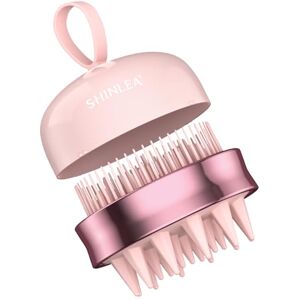 SHINLEA Scalp Massager Shampoo Brush for Clean, Silicone Double-Side Hair Head Massager Scalp Brush Promote Hair Growth, Reduce Dandruff, Wet & Dry Use 2 in 1 Design (Pink) SHINLEA Scalp Massager Shampoo Brush for Clean, Silicone Double-Side Hair Head Massager Scalp Brush Promote Hair Growth, Reduce Dandruff, Wet & Dry Use 2 in 1 Design (Pink)