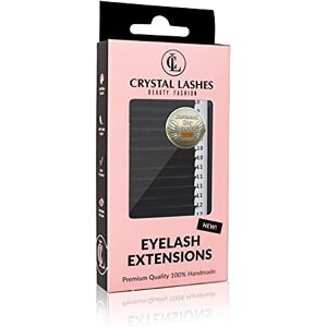 Crystal Lashes Eyelashes Extreme Volume Mix 0.07 Mix 8-16 mm-C Crystal Lashes Eyelashes Extreme Volume Mix 0.07 Mix 8-16 mm-C