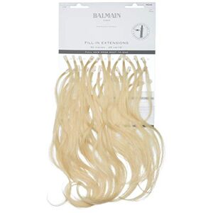 Balmain Fill-In Extensions Human Hair 50-Pieces, 25 cm Length, L10 Super Light Blonde, 13 g