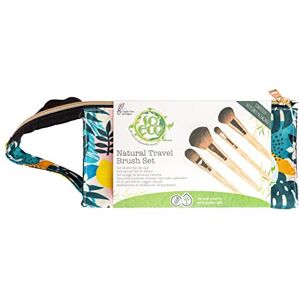 So Eco Natural Travel Brush Set,Pink,One Size