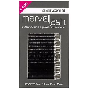 salonsystem Lash Extensions Silky 0.20 Volume, Assorted Back salonsystem Lash Extensions Silky 0.20 Volume, Assorted Back