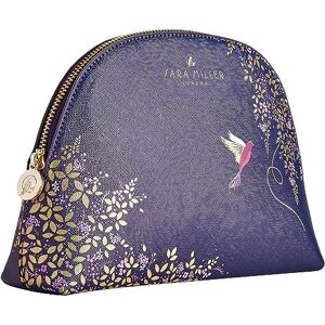 Heathcote & Ivory Sara Miller Mid Blue Cosmetic Bag - Cosmetic Bag Heathcote & Ivory Sara Miller Mid Blue Cosmetic Bag - Cosmetic Bag