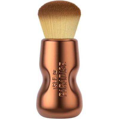 Isle of Paradise Face + Body Bronzing Brush, for Liquid & Cream Formulas Dense & Soft Synthetic Bristles, Rounded Head, Bronzer & Self-Tan Applicator, Flawless Blending & Coverage, Ergonomic Handle Isle of Paradise Face + Body Bronzing Brush, for Liquid & Cream Formulas Dense & Soft Synthetic Bristles, Rounded Head, Bronzer & Self-Tan Applicator, Flawless Blending & Coverage, Ergonomic Handle