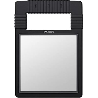 TASALON NA Salon Mirror 901 Shatterproof handheld mirror, suitable for barber styling, makeup, shower and salon daily use TASALON NA Salon Mirror 901 Shatterproof handheld mirror, suitable for barber styling, makeup, shower and salon daily use