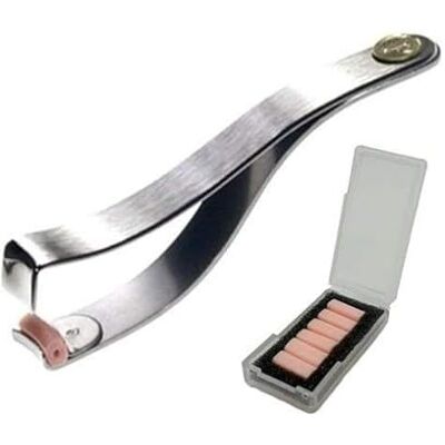 Prima shogyo PREO Eyelash Curler Beauty Tool With 6 Refilling Silicone Rubber Pads Compact, Lightweight, Sturdy, Durable & Easy To Use Enjoy Pretty, Perky & Elongated Eyelashes, Make Your Eyes Wider & Brighter Prima shogyo PREO Eyelash Curler Beauty Tool With 6 Refilling Silicone Rubber Pads Compact, Lightweight, Sturdy, Durable & Easy To Use Enjoy Pretty, Perky & Elongated Eyelashes, Make Your Eyes Wider & Brighter