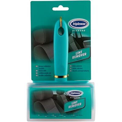 Triplewax Washable Lint Remover – Reusable Lint Roller for Pet Hair, Dust, Lint, Car Interiors, Furniture, Clothes & Upholstery – Eco-Friendly, No Refills Needed, Ultra-Adhesive Silicone Cleaning Tool Triplewax Washable Lint Remover – Reusable Lint Roller for Pet Hair, Dust, Lint, Car Interiors, Furniture, Clothes & Upholstery – Eco-Friendly, No Refills Needed, Ultra-Adhesive Silicone Cleaning Tool