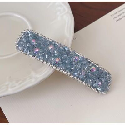 HOQOCAAPP Rhinestone Hair Clips Crystal Barrettes for Girl,Fancy Hair Clip,Hair Accessories for Women,Pearl Decorative Hair Clips for Daily Party Prom,Light Blue,1PCS HOQOCAAPP Rhinestone Hair Clips Crystal Barrettes for Girl,Fancy Hair Clip,Hair Accessories for Women,Pearl Decorative Hair Clips for Daily Party Prom,Light Blue,1PCS