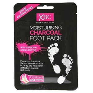 XBC Moisturising Charcoal Foot Pack