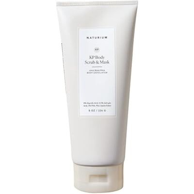 Naturium KP Body Scrub & Mask for Keratosis Pilaris, Bump Eraser Shower Scrub & Exfoliator for Skin 8 OZ / 226 G Naturium KP Body Scrub & Mask for Keratosis Pilaris, Bump Eraser Shower Scrub & Exfoliator for Skin 8 OZ / 226 G