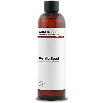Aroma Labs ORGANIC PERILLA SEED Oil 250mL 100% Pure, Natural, Cold Pressed and Cosmos Certified (French Brand) Aroma Labs ORGANIC PERILLA SEED Oil 250mL 100% Pure, Natural, Cold Pressed and Cosmos Certified (French Brand)